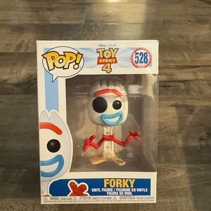 Funko Toy Story 4 Forky Vinyl Figure - Red and White